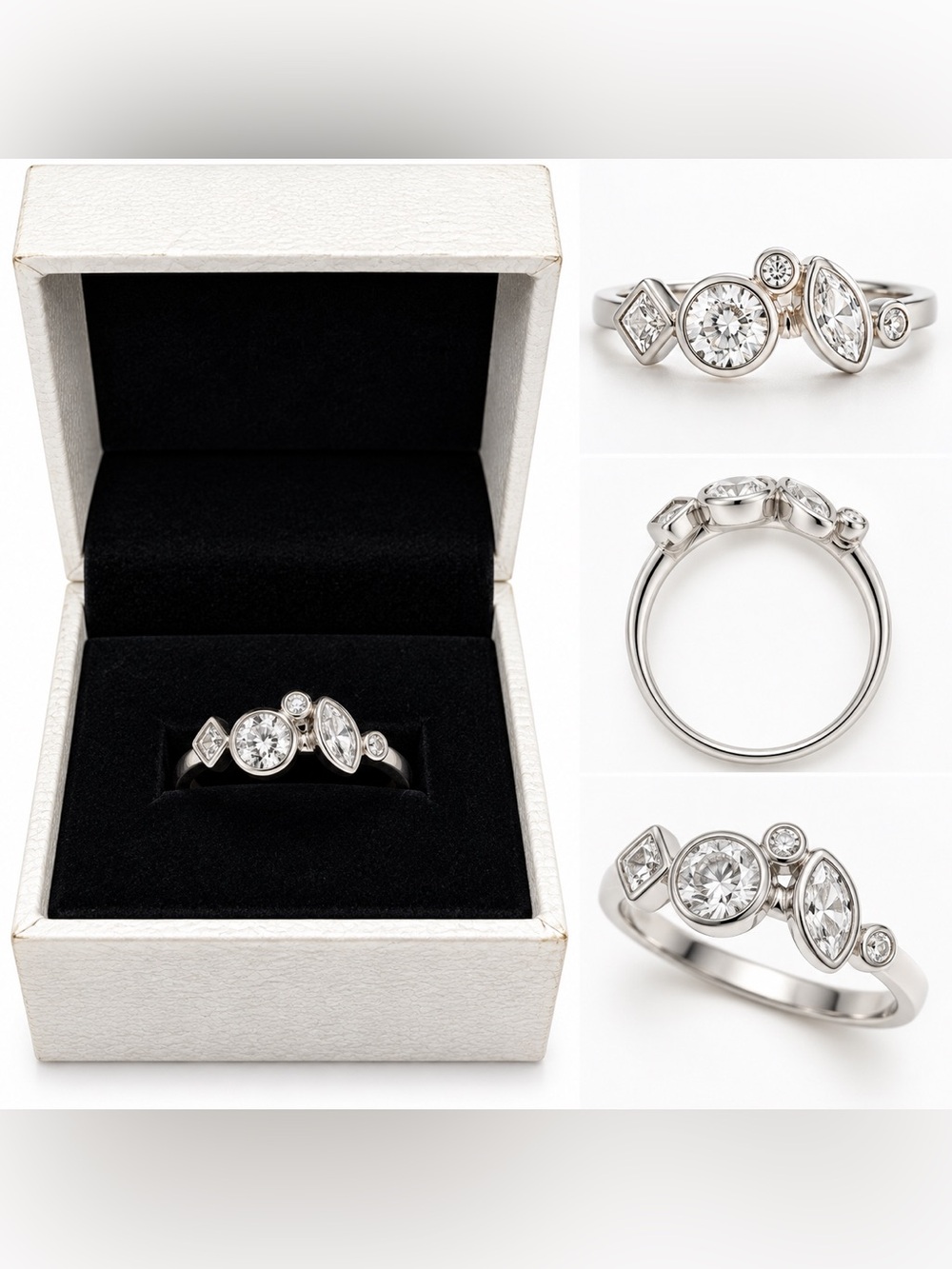 Silver Statement Ring size 7